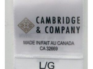 Satin Printed Label